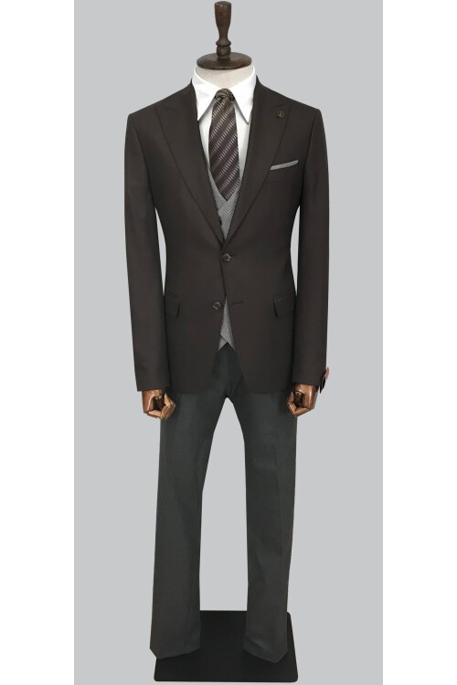 SUIT SARTORIA KAHVERENGİ TAKIM ELBİSE 2449