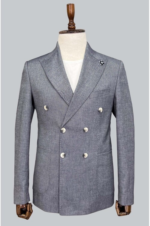 SUIT SARTORIA KETEN KRUVAZE CEKET 4341