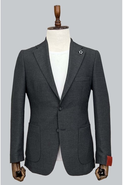 SUIT SARTORIA KOYU GRİ CEKET 4333