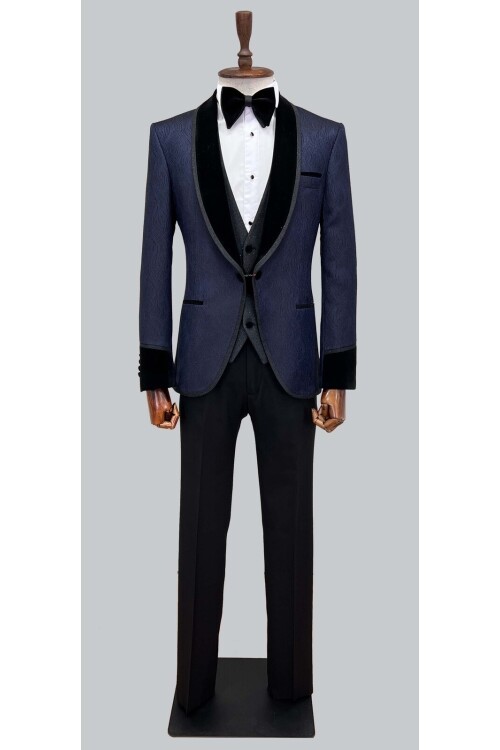 SUIT SARTORIA LACİVERT DAMATLIK 5499