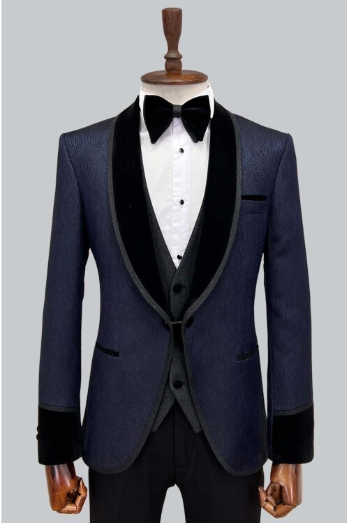 SUIT SARTORIA LACİVERT DAMATLIK 5499