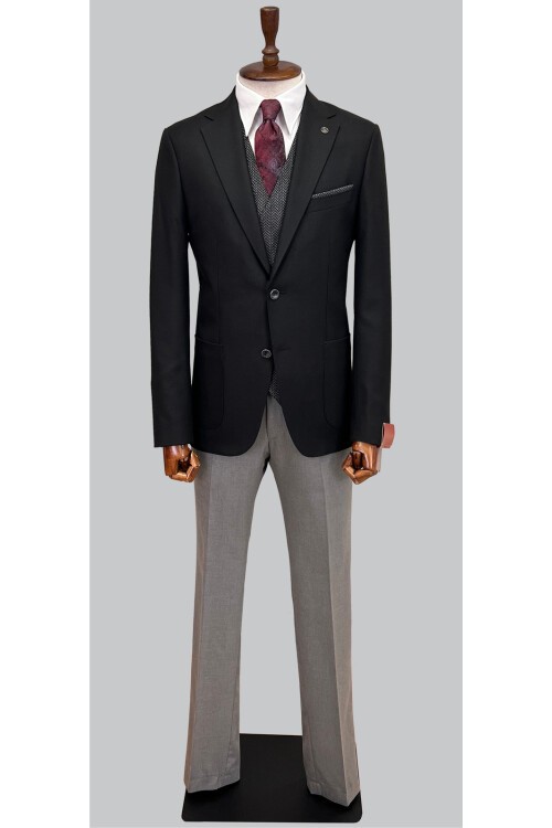 SUIT SARTORIA SİYAH TAKIM ELBİSE 2313