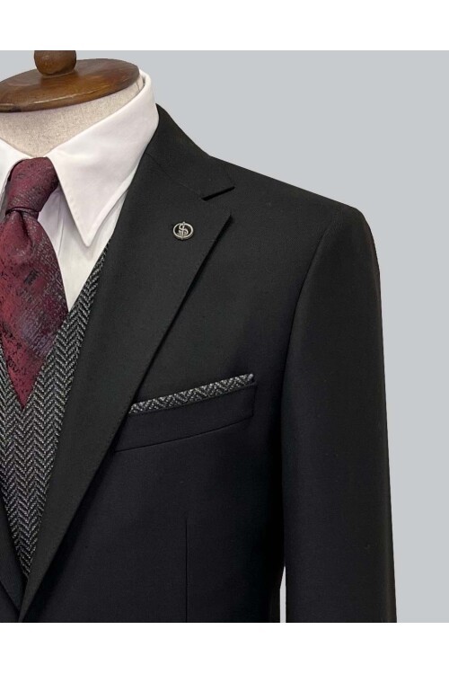 SUIT SARTORIA SİYAH TAKIM ELBİSE 2313