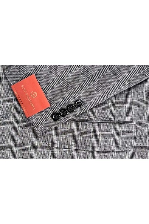 SUIT SARTORIA YÜN EKOSE TAKIM ELBİSE 2375