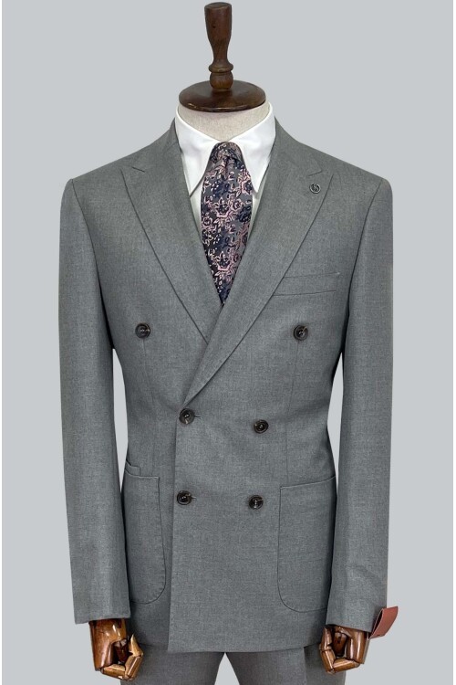 SUIT SARTORIA YÜN GRİ TAKIM ELBİSE 2447