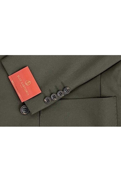 SUIT SARTORIA YÜN HAKİ TAKIM ELBİSE 2447