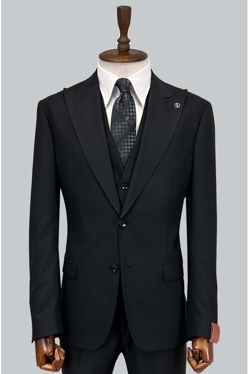 SUIT SARTORIA YÜNLÜ SİYAH TAKIM ELBİSE 2270